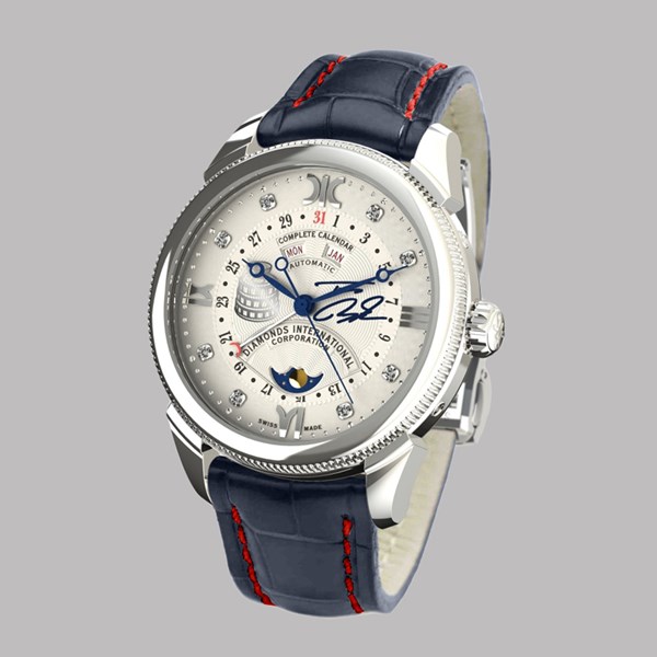 Picture of Diamond watch 9262-AA-AG-Leather