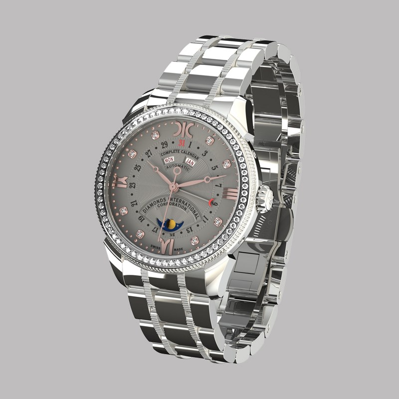 Picture of Diamond watch 9262-AD-GS-Steel