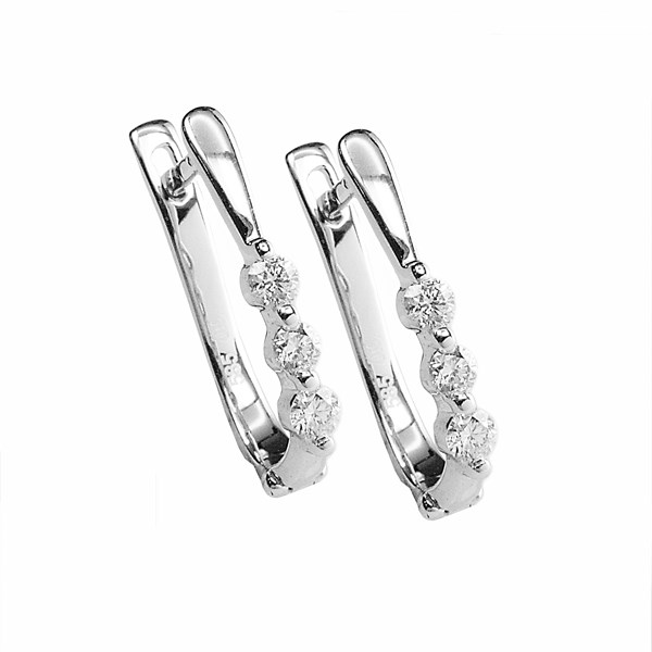 Picture of E-6416-WG - Earrings Chloe