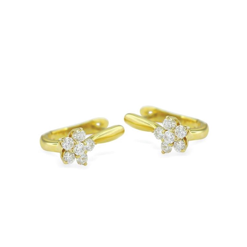Picture of E-46158-YG - Earrings Andrea