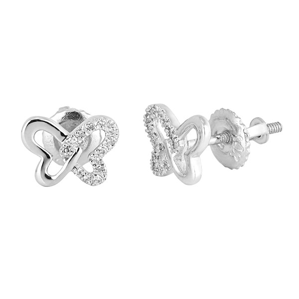 Picture of E-74954-WG -  Earrings Irene screw