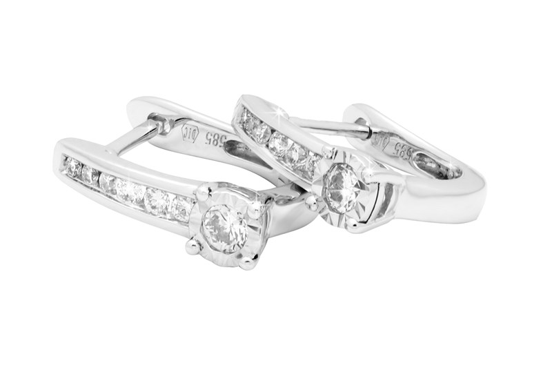 Picture of E-45324-WG - Earrings Paula