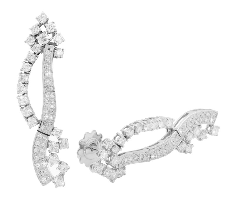 Picture of Диамантени обеци Ribbon