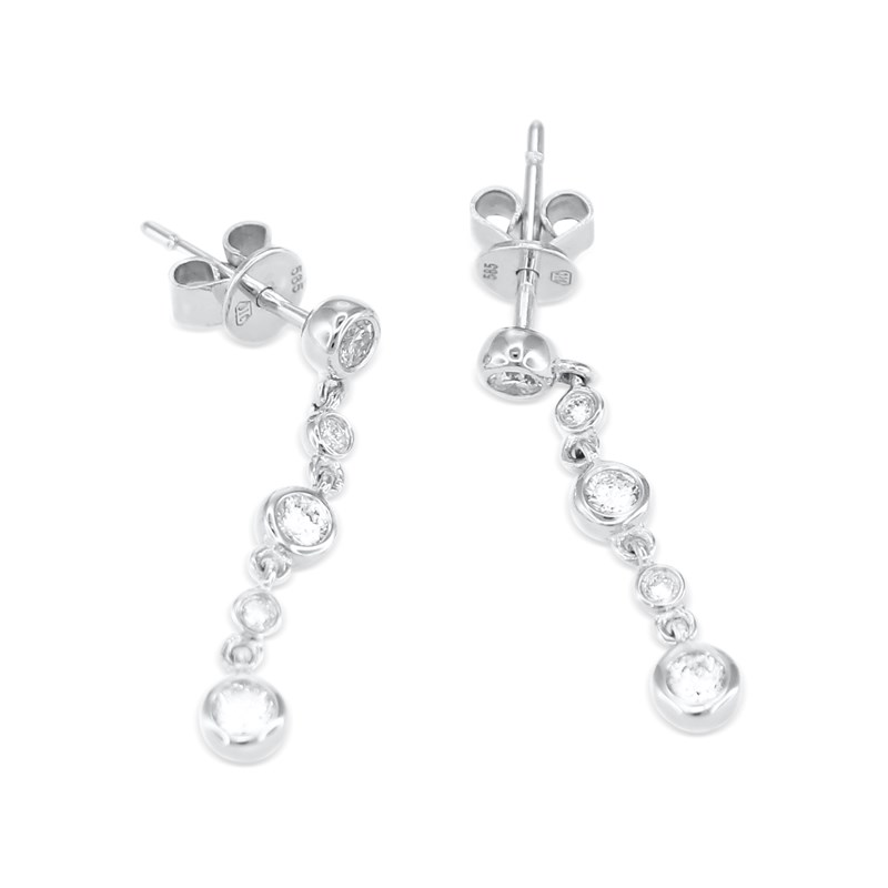 Picture of E-41122-WG -  Earrings Raven