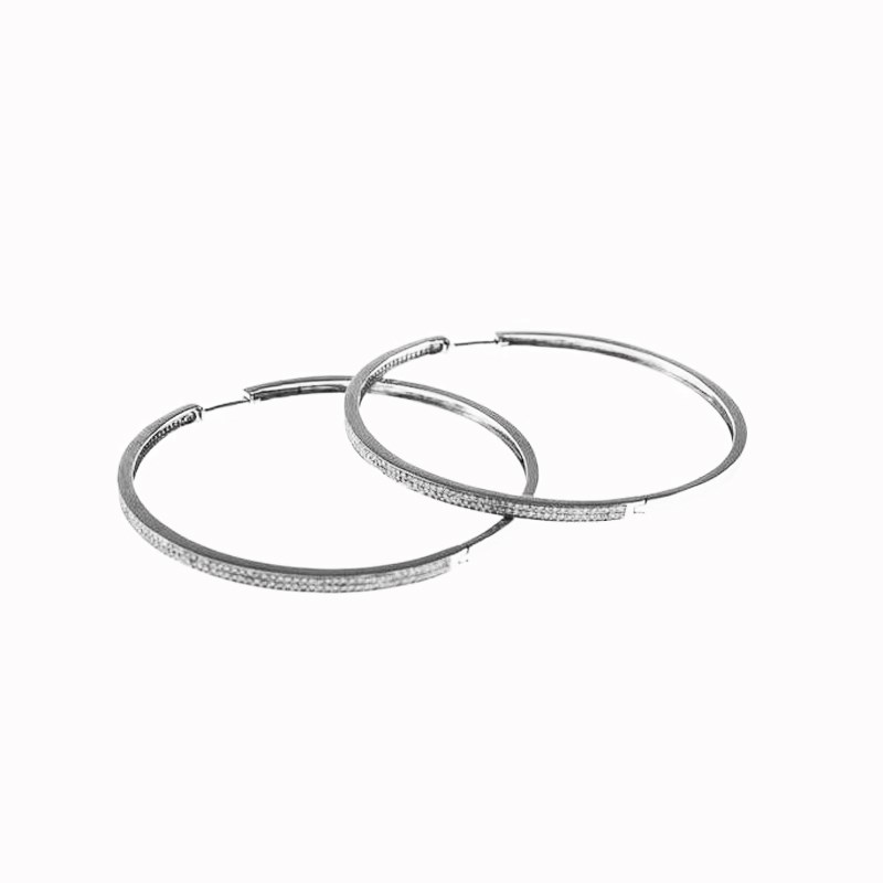 Picture of Диамантени обеци Large Circles