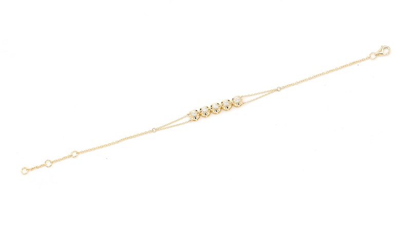 Picture of Bracelet B-9128-YG