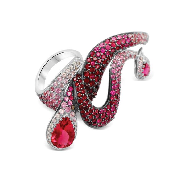 Picture of Пръстен Matragi Octopus Pink