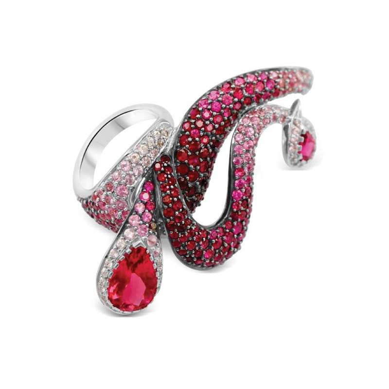 Picture of Пръстен Matragi Octopus Pink
