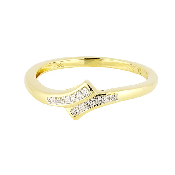 Picture of R-28871-YG - Ring Brianna