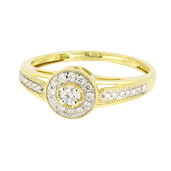 Picture of R-33209-YG - Ring Shirley