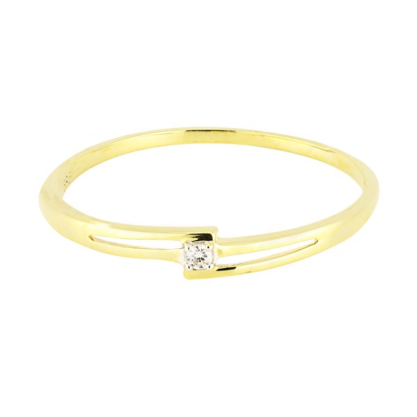 Picture of R-33217-YG - Ring Luisa