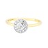 Picture of R-33387-YG - Ring Donna, Picture 1