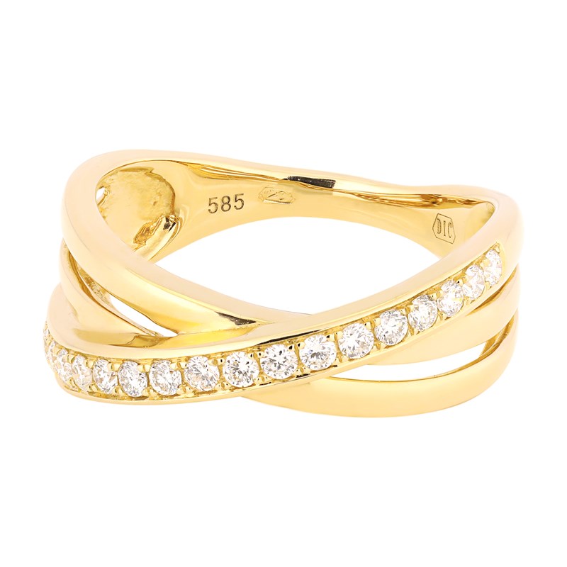 Picture of R-39433-YG - Ring Stella