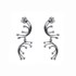 Picture of Диамантени обеци Snowflake, Picture 2