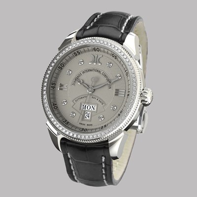 Picture of Diamond watch 9266-AD-GS-Leather