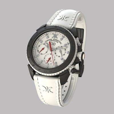 Picture of Diamond watch 9288-NI-AG-Rubber
