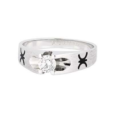 Picture of Ring Premier White 18 kt