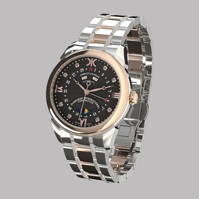 Picture of Diamond watch 9262-BA-NR-Steel
