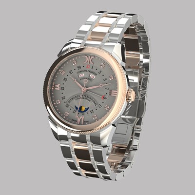 Picture of Diamond watch 9262-BA-GS-Steel