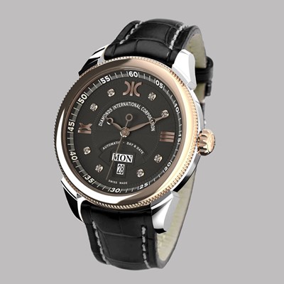 Picture of Diamond watch 9266-BA-NR-Leather