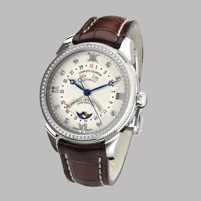 Picture of Diamond watch 9262-AD-AG-Leather