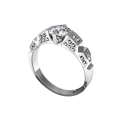 Picture of Ring Star White