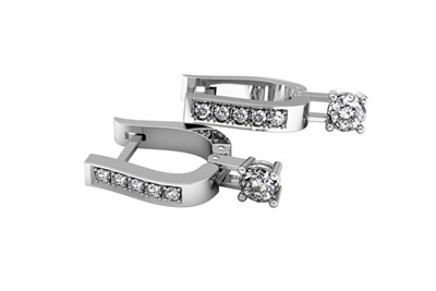 Picture of Náušnice Lift White