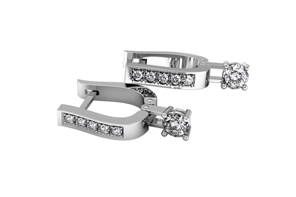 Picture of Náušnice Lift White