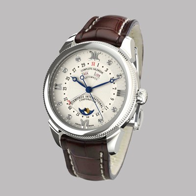 Picture of Diamond watch 9262-AA-AG-Leather